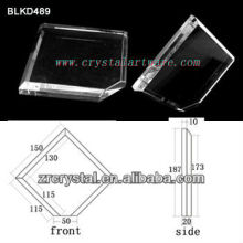 K9 Leer Crystal für 3D Lasergravur BLKD489